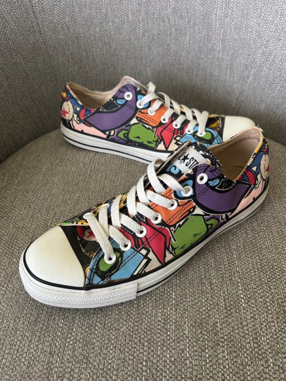 Converse All Star Chuck Taylor Sticker Oxford Low-Top Sneakers